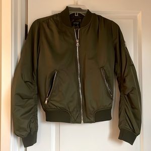 TOPSHOP Bomber Jacket - US 6